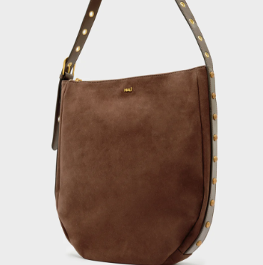 Sac d'épaule suède & studs