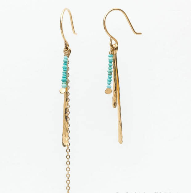 Boucles d'oreilles Lagon