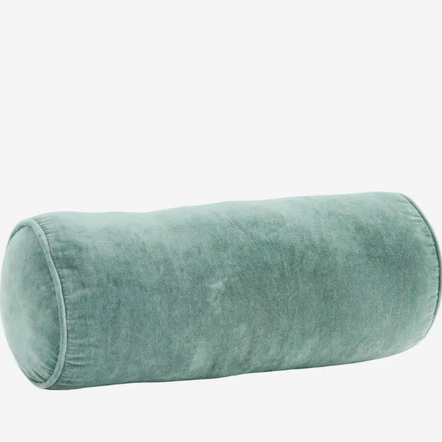 Coussin velour.Bolster