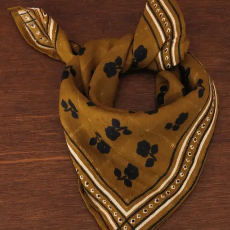 Foulard en coton 50x50