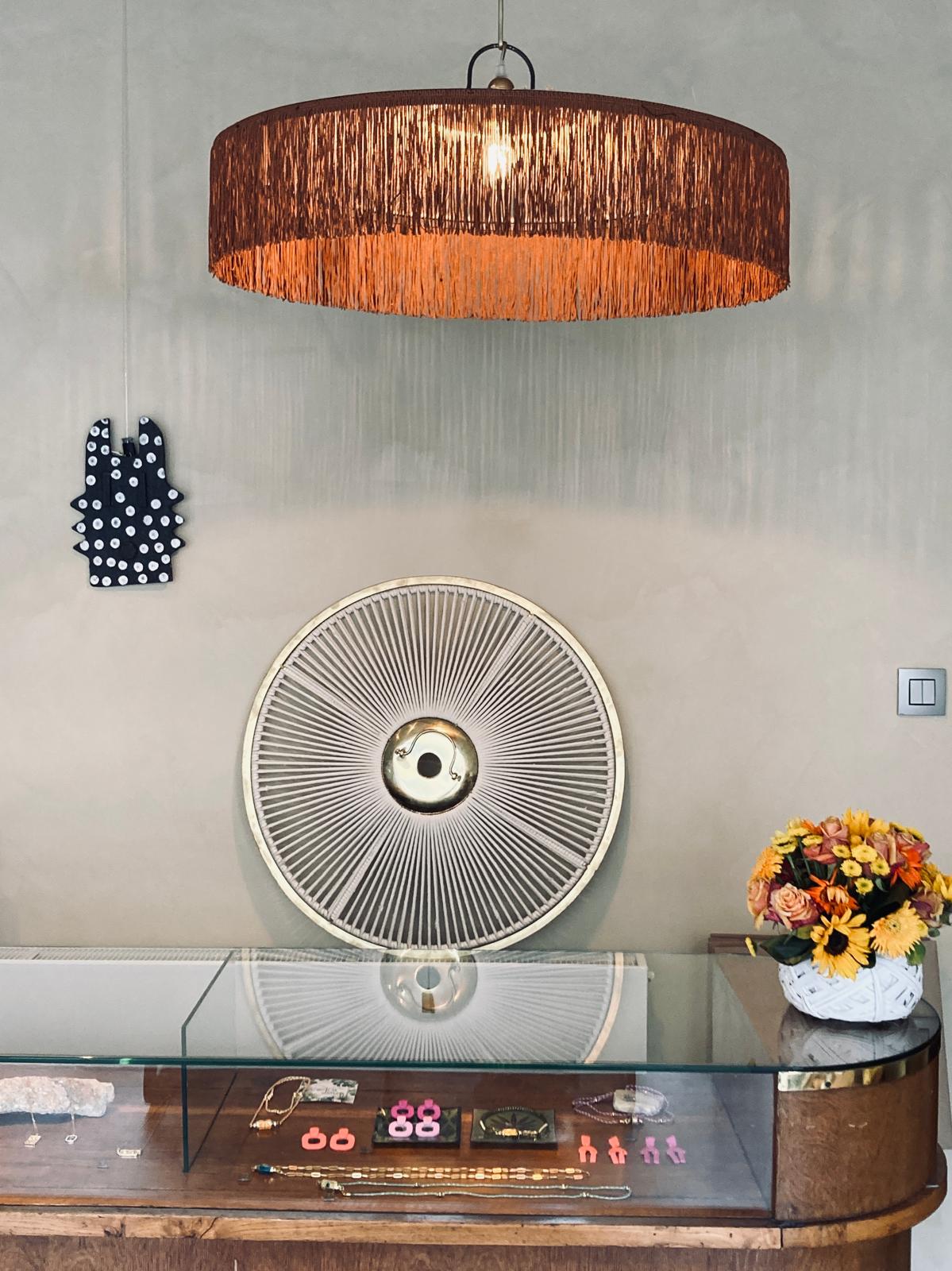 Suspension PARASOL franges