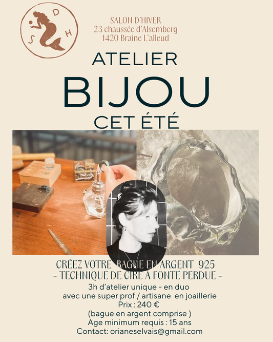 Oriane - création de bague en argent 925