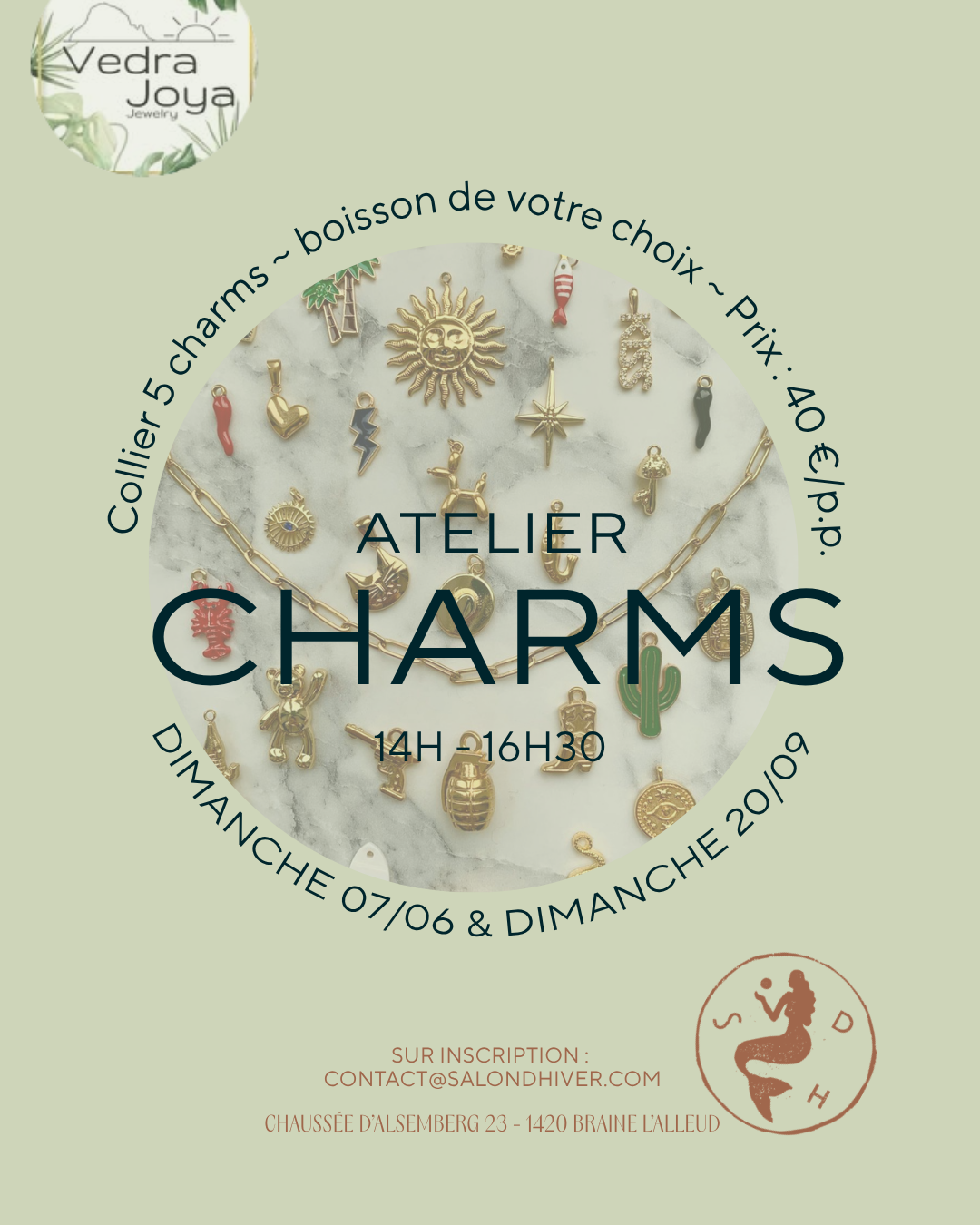 Les ateliers charms de Vedra Joya