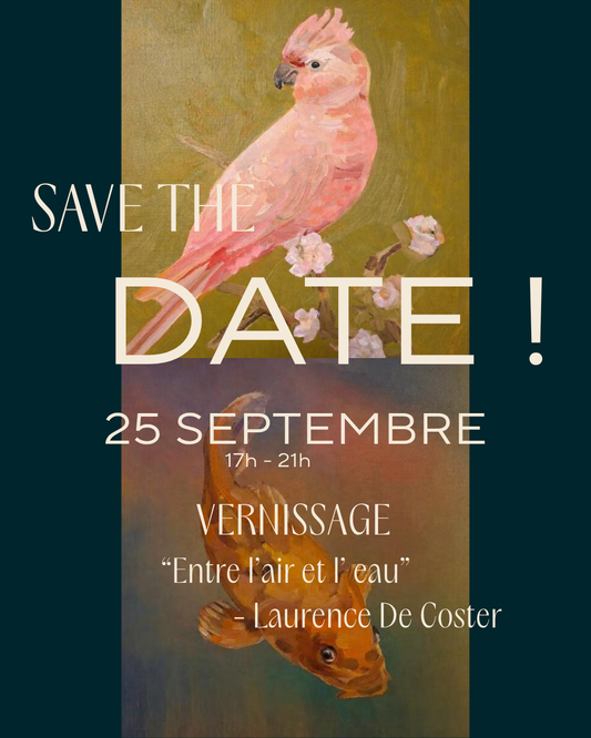 Prochaine expo : Entre l'air et l'eau - Laurence De Coster