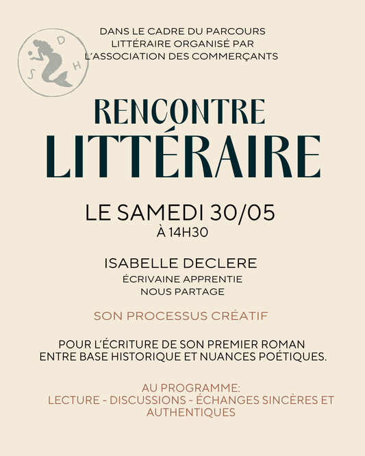 Rencontre littéraire avec Isabelle Declère