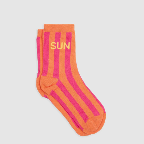 Chaussettes rayées.Femmes