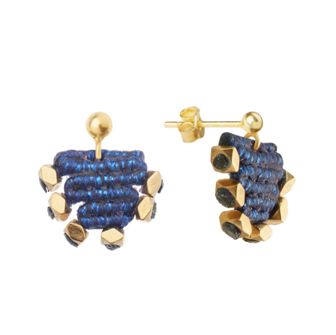 Boucles d'oreilles macramé