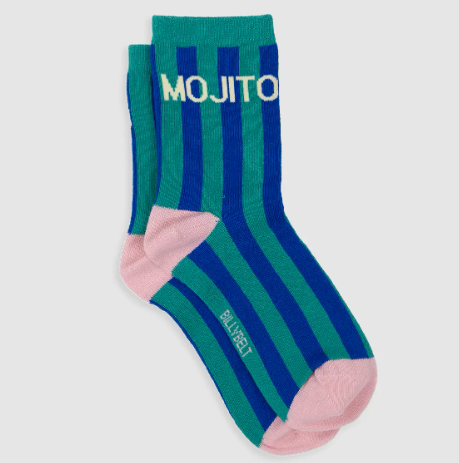 Chaussettes rayées.Femmes