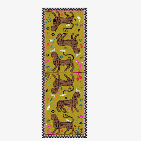 Foulard cachemire mélangé
