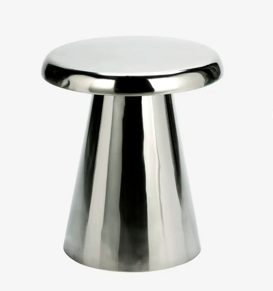 Tabouret émaillé inox