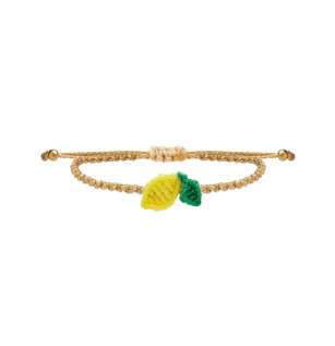 Bracelet fruit macramé