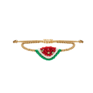 Bracelet fruit macramé
