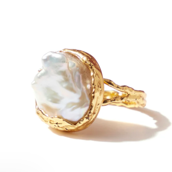 Bagues Perles blanches
