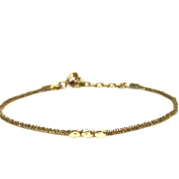 Bracelet dorure chocolat
