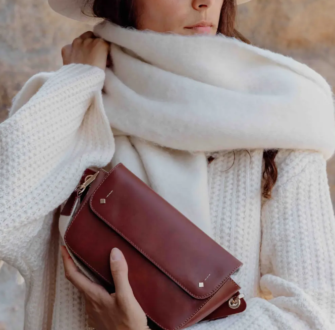 Sac banane en cuir recyclé