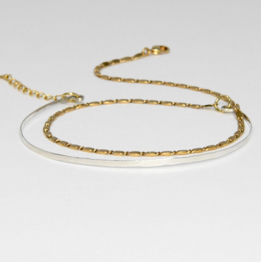Bracelet jonc double