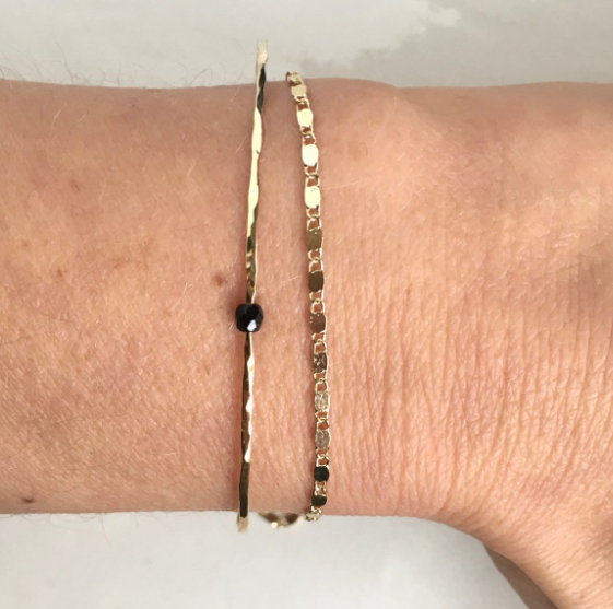 Bracelet jonc double