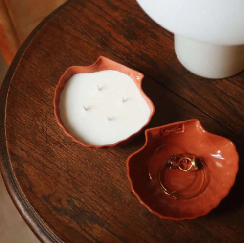 Bougie coquillage parfumée