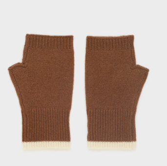 Gants mitaines en cachemire