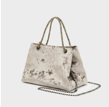 Sac à main velour