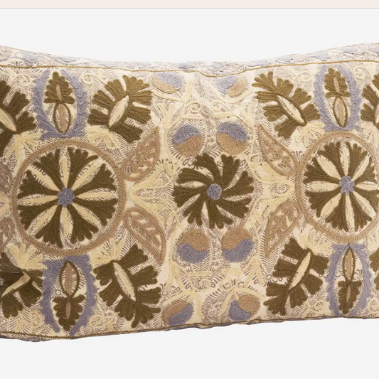 Housse de Coussin brodée 50x70