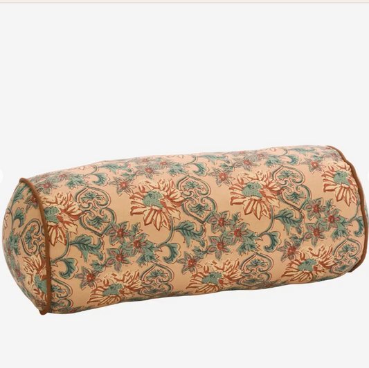 Coussin velour.Bolster