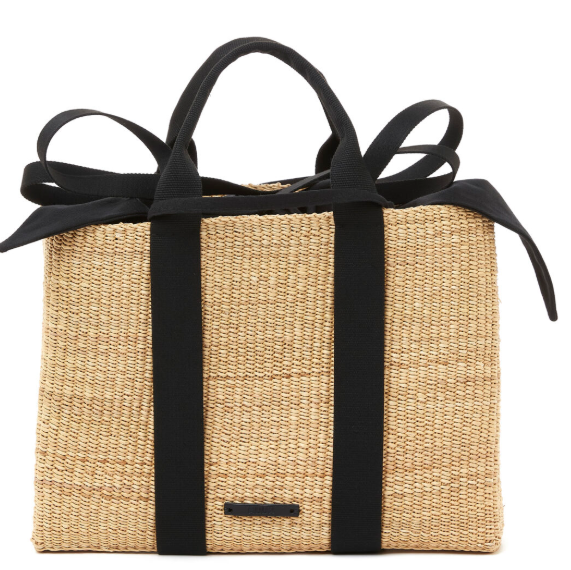 Sac tressé avec pochette origami