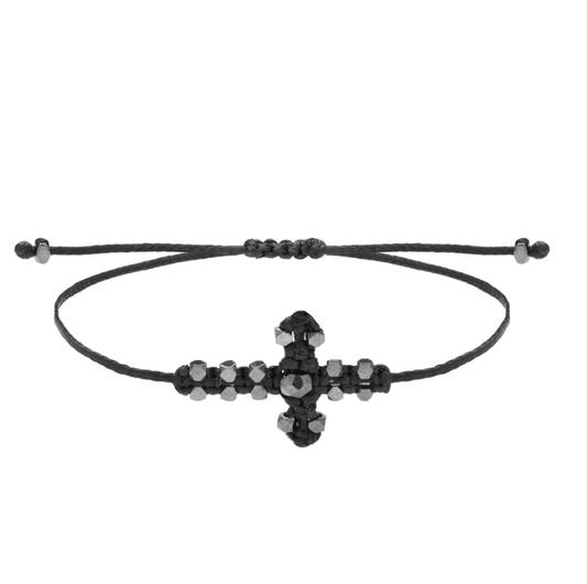 Bracelet Cross Macramé