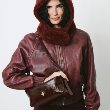 Sac en cuir vernis