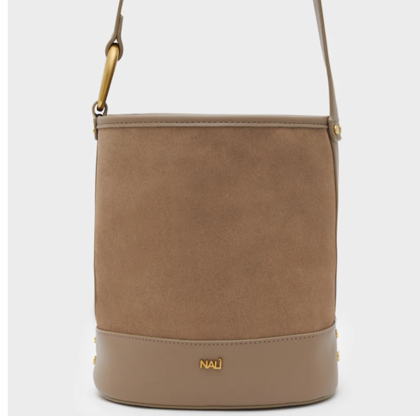Sac bucket suède
