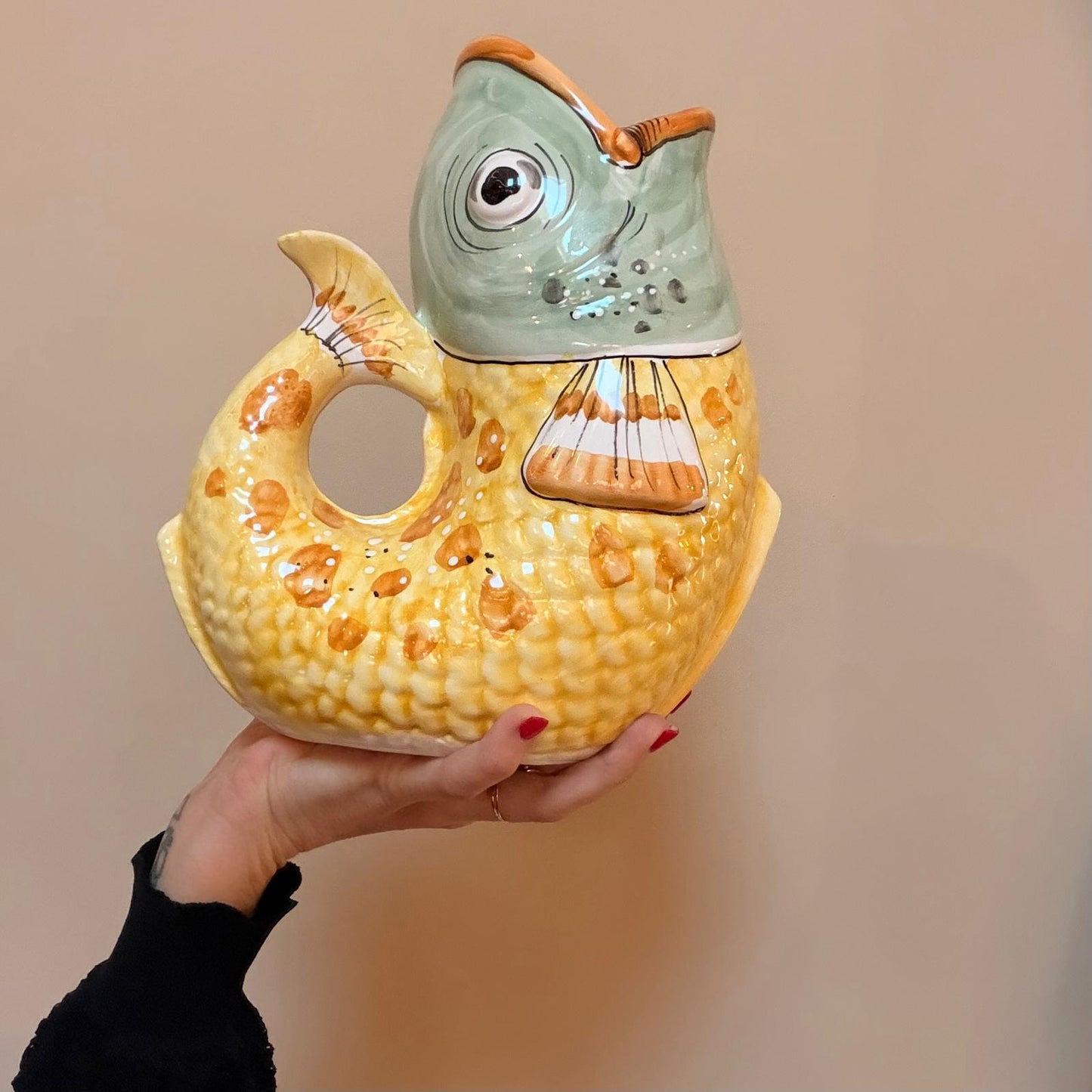 La cruche.vase poisson