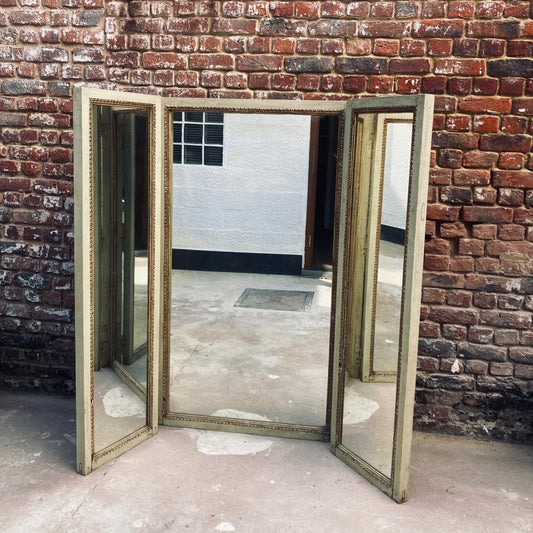 Miroir triptyque antique