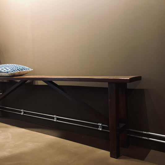 Grand banc en bois