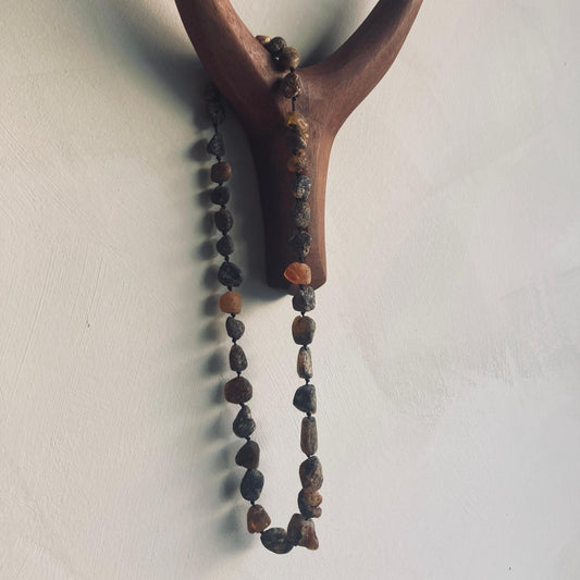 Collier en pierre d'ambre