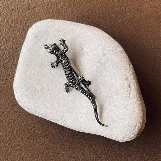 Broche salamandre