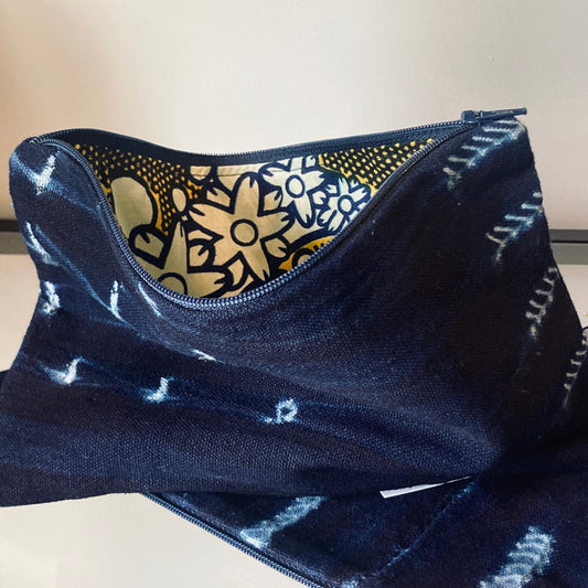 Trousse plate Indigo