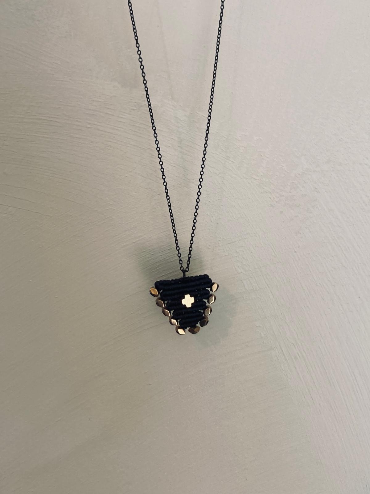 Collier macramé Anatolia Cross