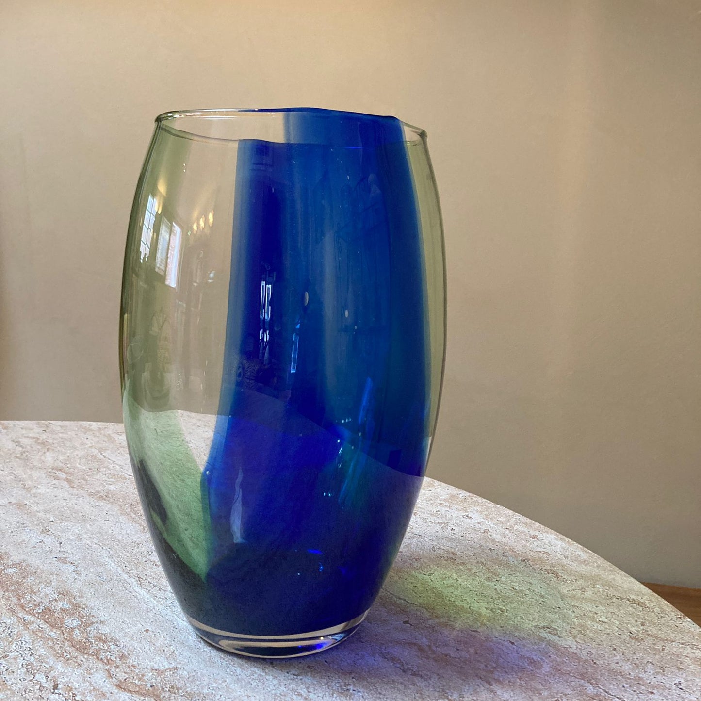 Vase en verre soufflé de Murano