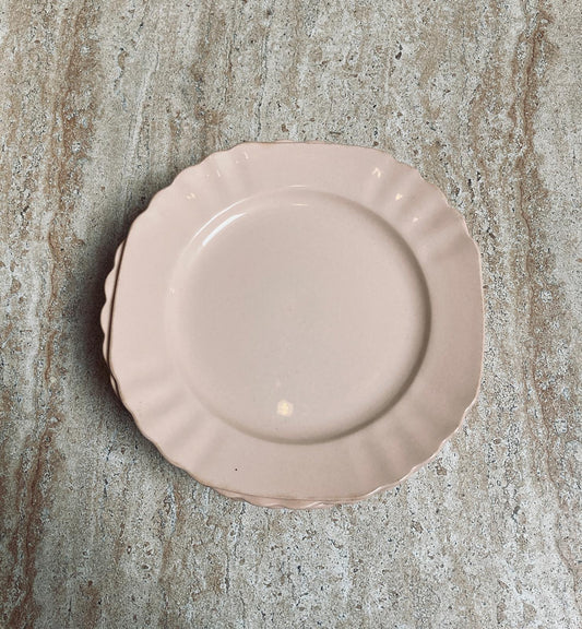 Assiettes roses