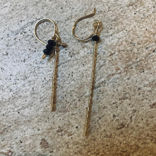 Boucles d'oreilles Comète