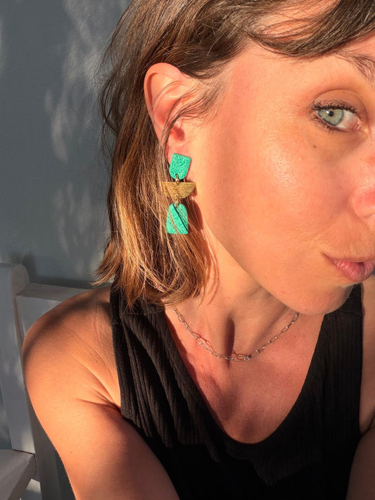 Boucles d'oreilles Totem