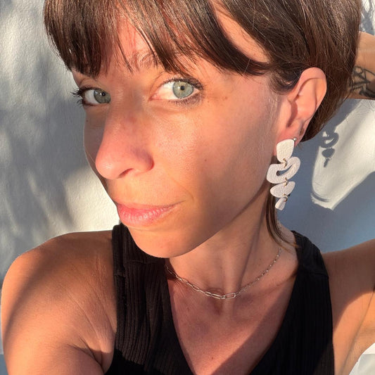 Boucles d'oreilles Fishbone