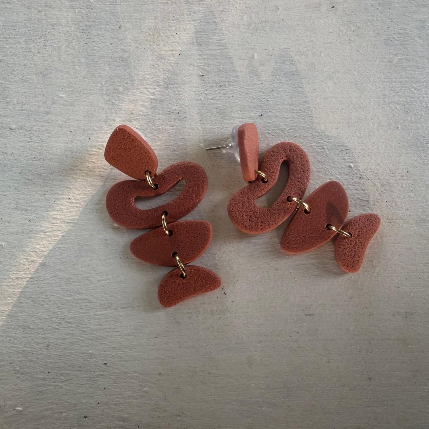 Boucles d'oreilles Fishbone
