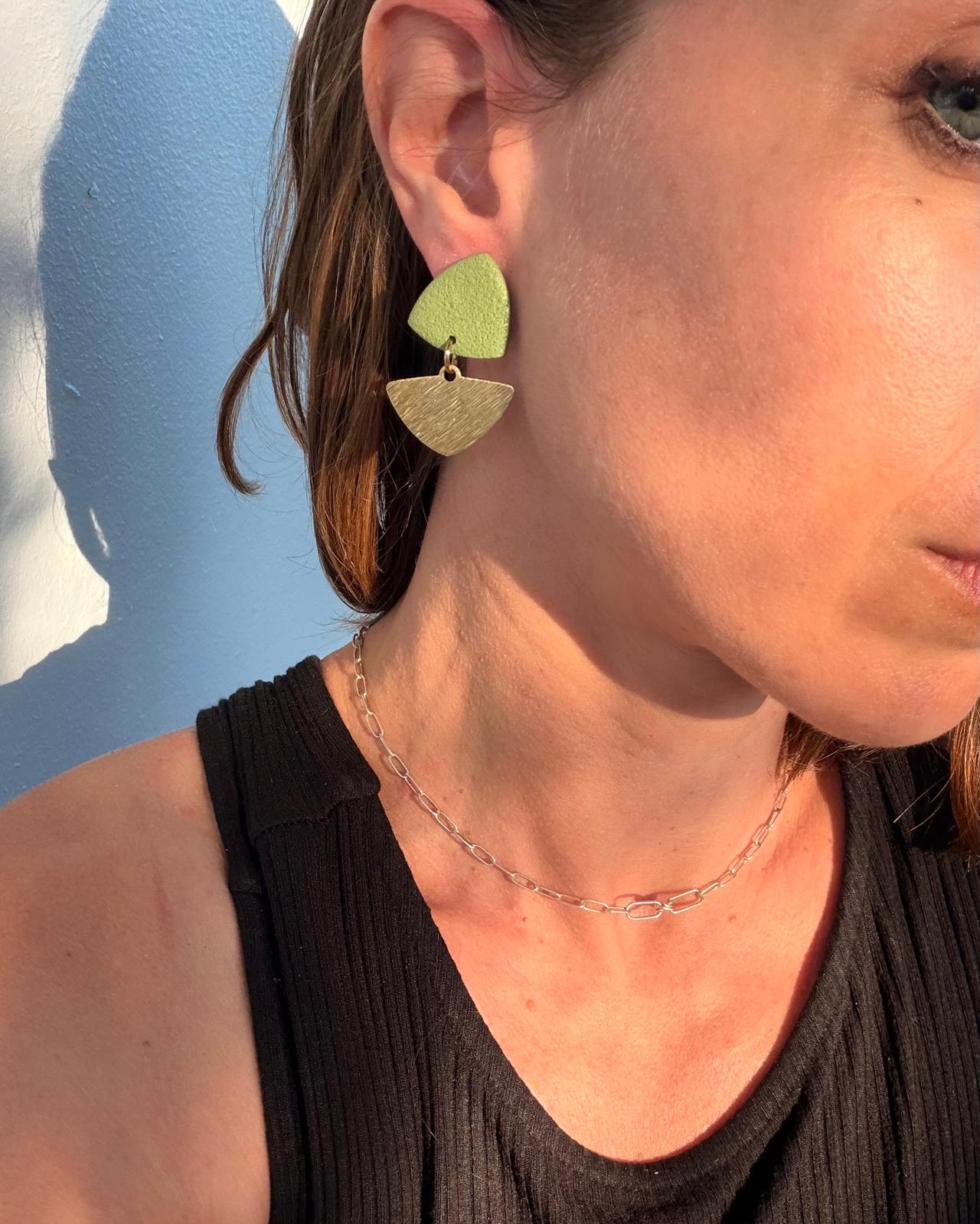 Boucles d'oreilles Triangles