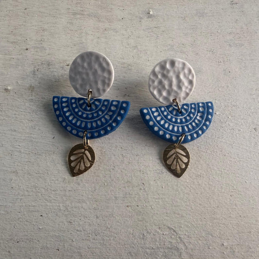 Boucles d'oreilles Feuille