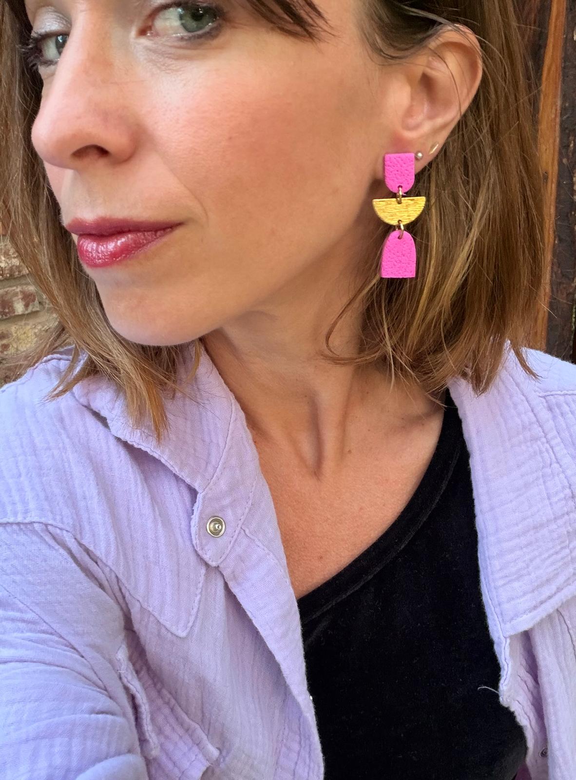 Boucles d'oreilles Totem