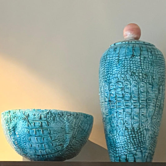 Grande jarre décorative