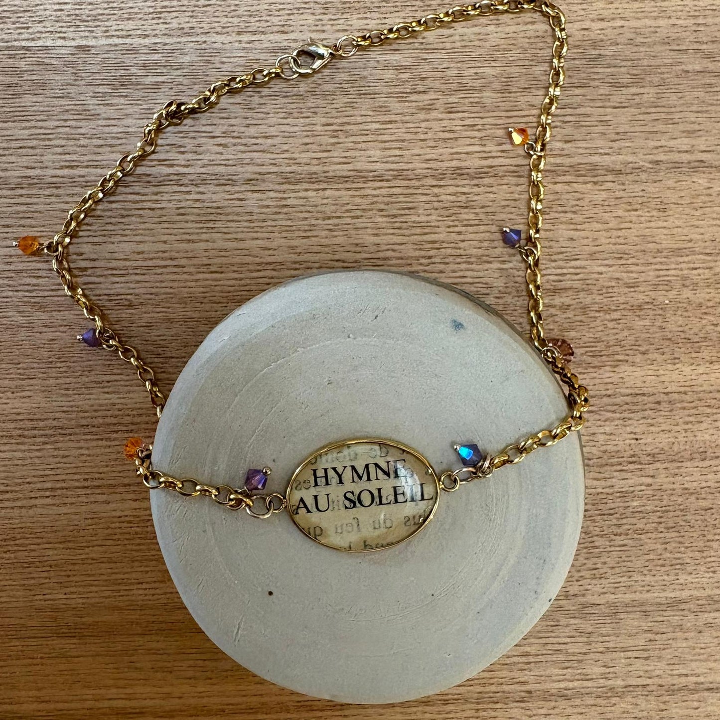 Collier mots doux