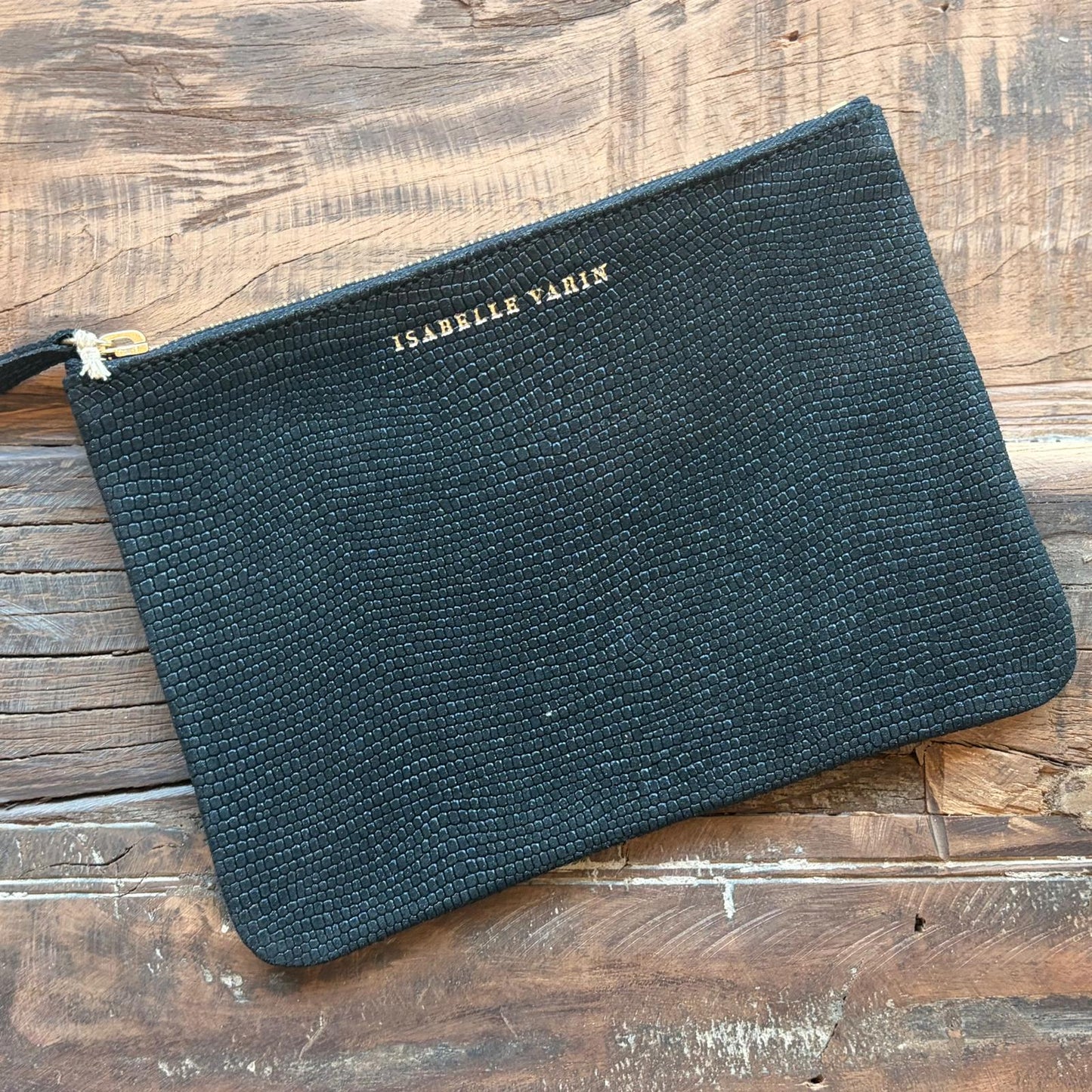 Pochette en cuir