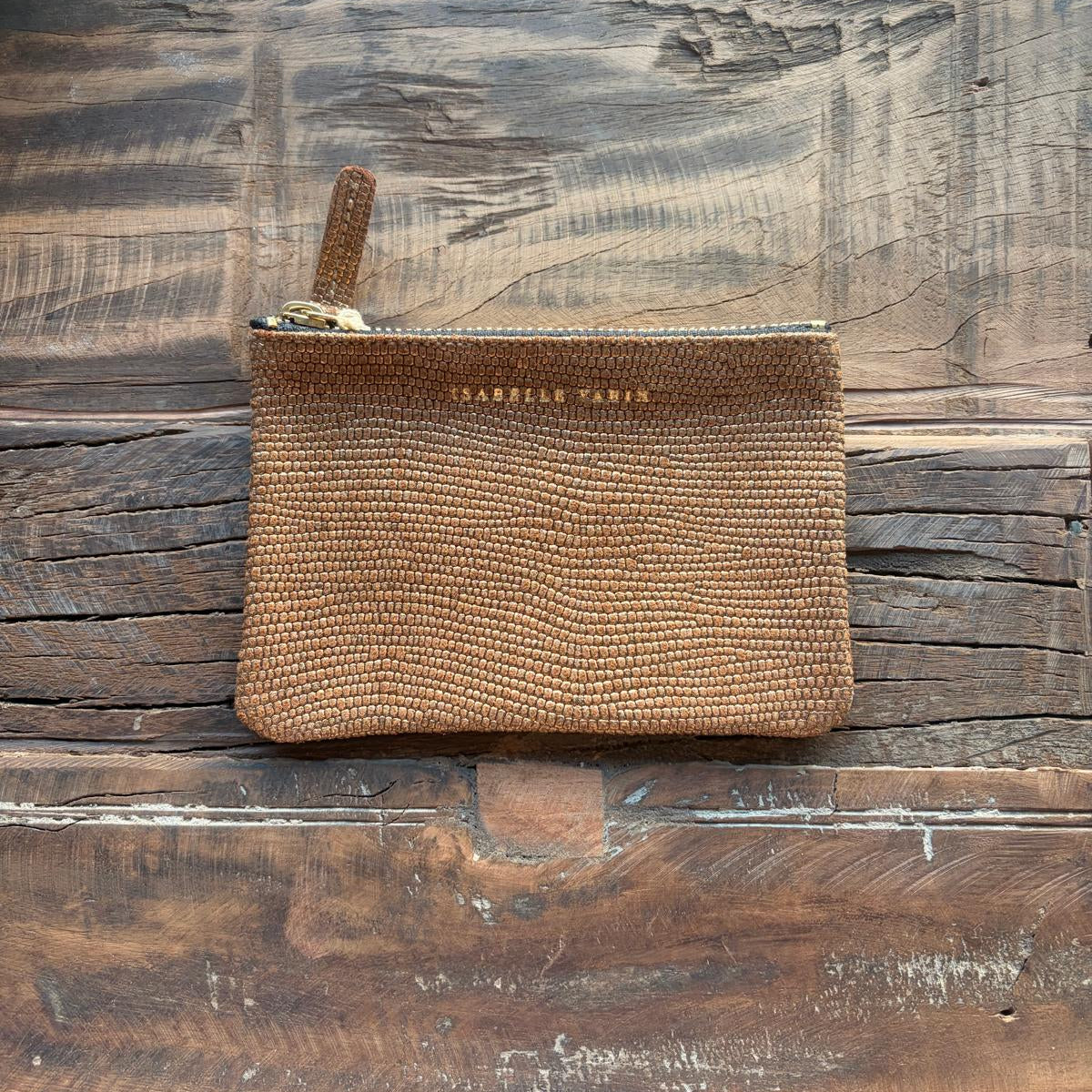 Porte-monnaie en cuir véritable
